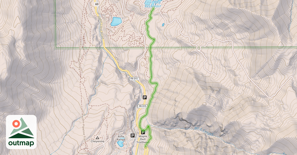 Map of Canal Trail