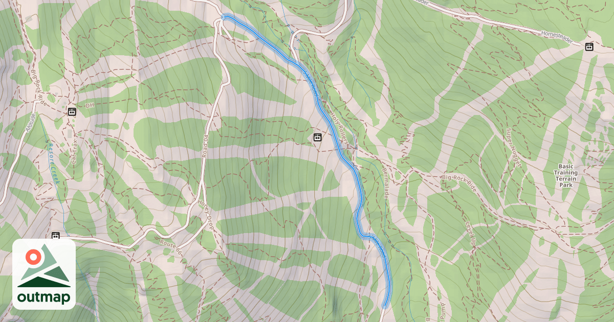 Map of 5 Mile Road