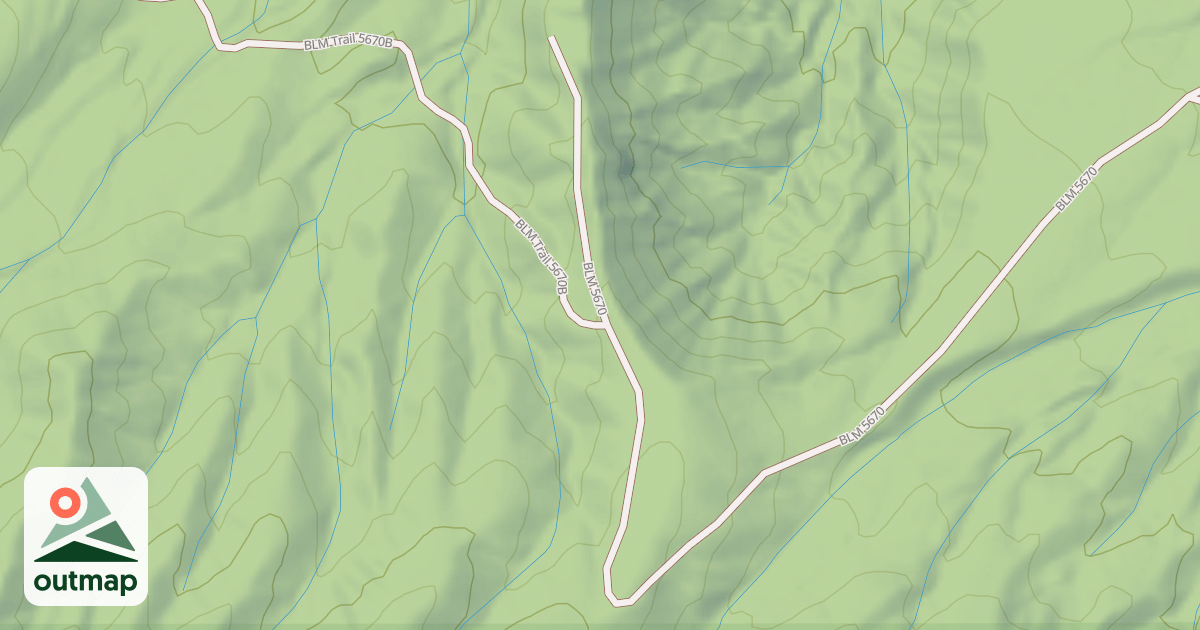 Map of Blm 5670