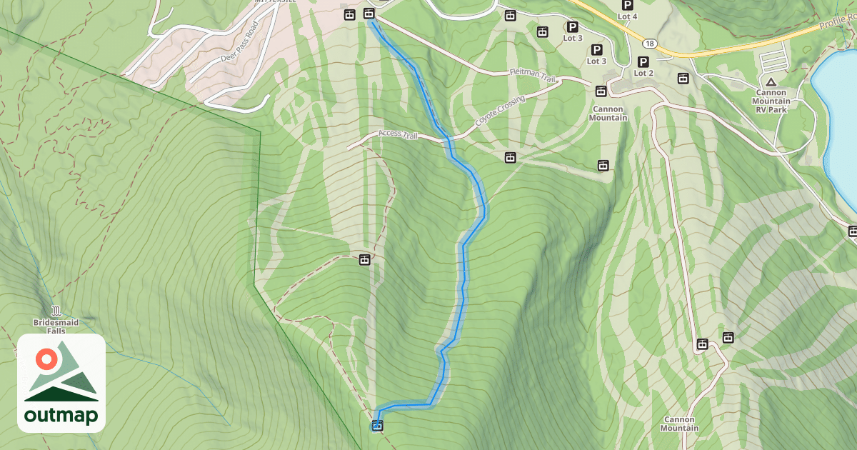 Map of Baron's Run