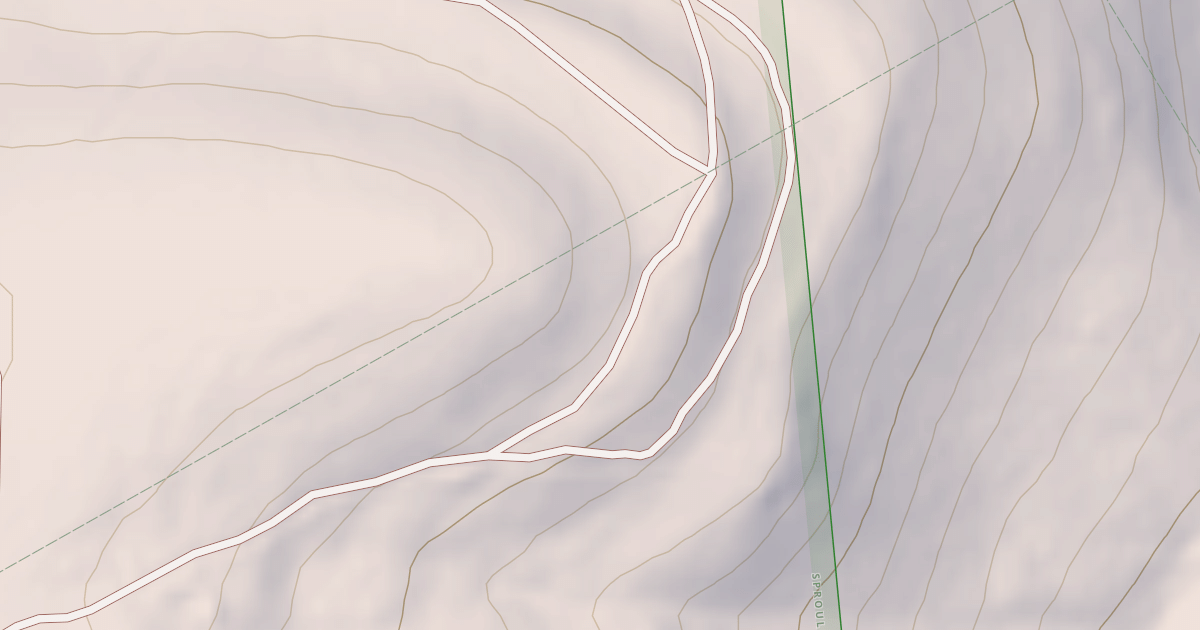 Map preview of Bloody Skillet ATV Trail