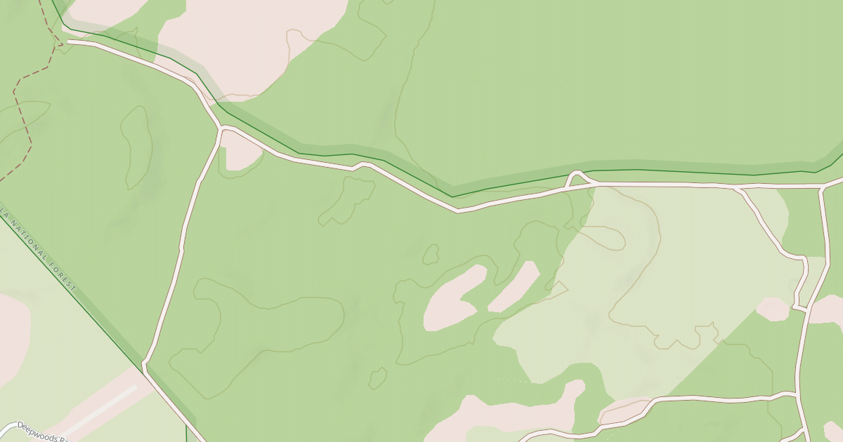 Map preview of USFS Motor Vehicle Use Map Roads {D61AF2E7-C612-4F0C-AAC7-C94F7957CF3E}
