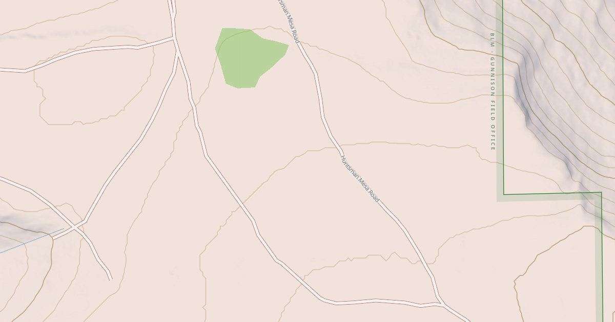 Map preview of BLM National GTLF Public Motorized Roads 07b375c1-d017-489e-ab46-263aa0b7f797