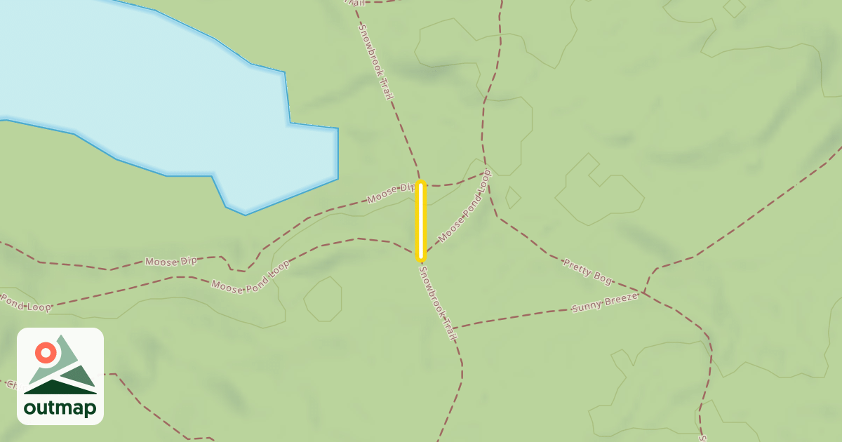 Map of Snowbrook Trail