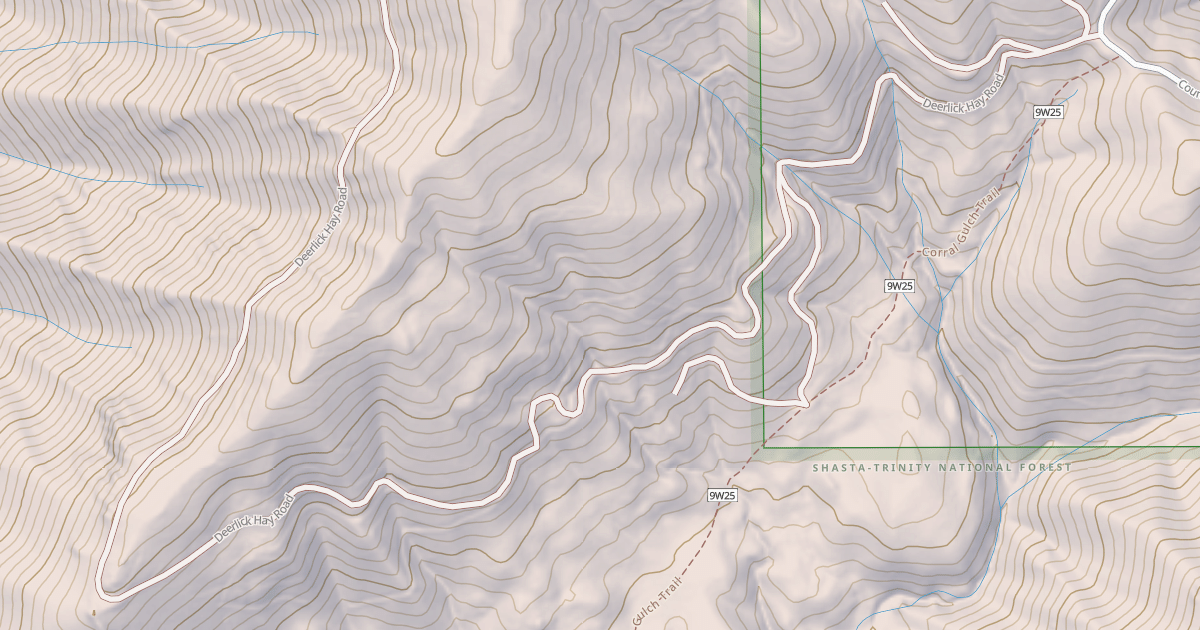 Map preview of DEERLICK HAY RD
