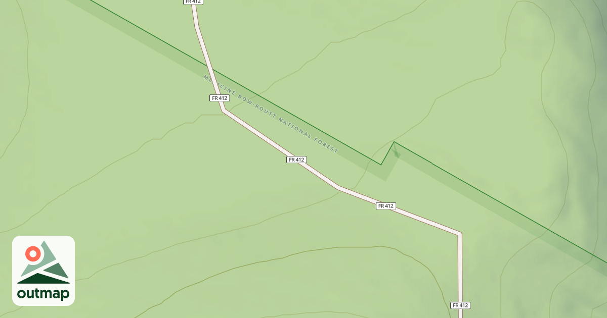 Map of CONTINENTAL DIVIDE