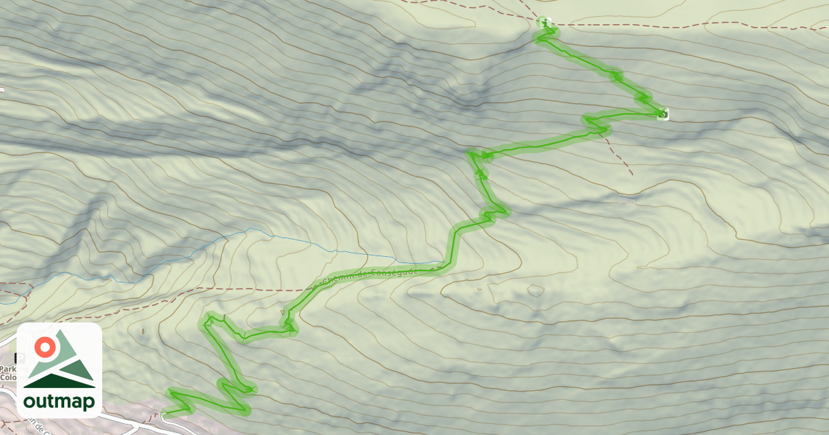 Map of Chemin de Conségude