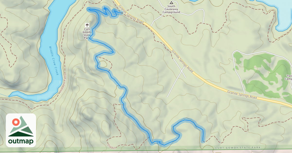 Map of Granite Ridge