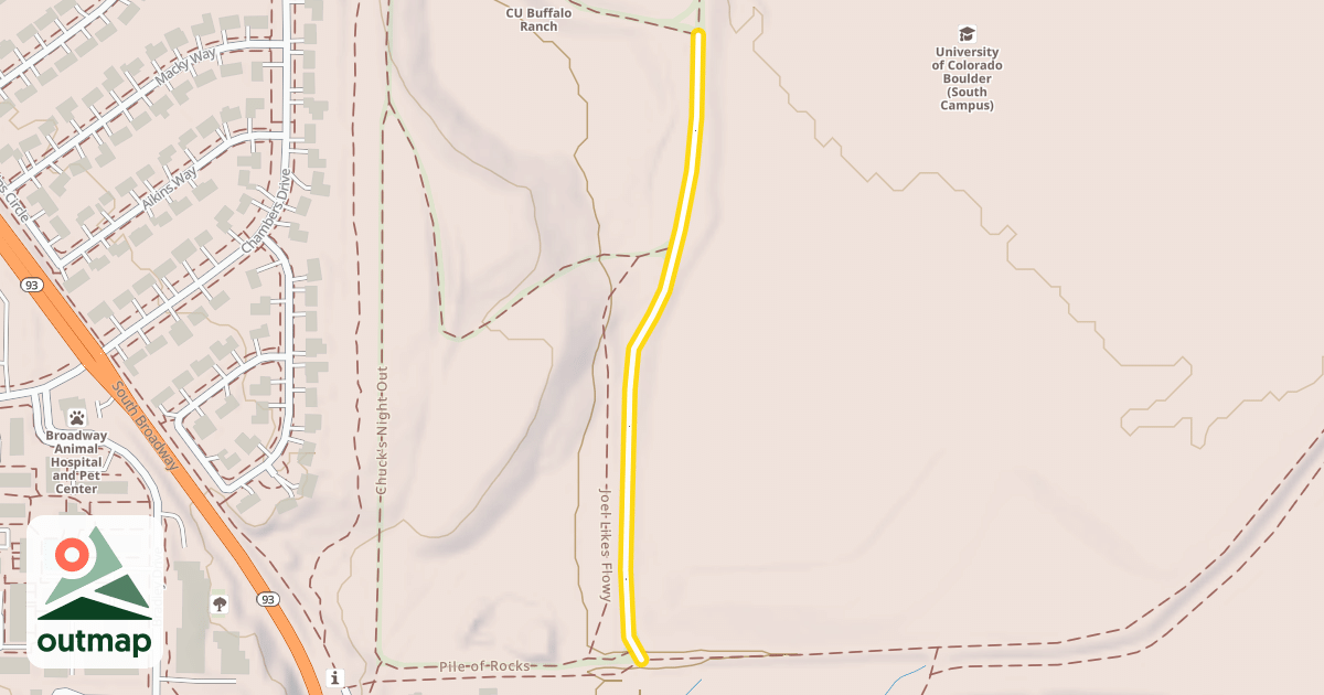 Map of Walk The Dog