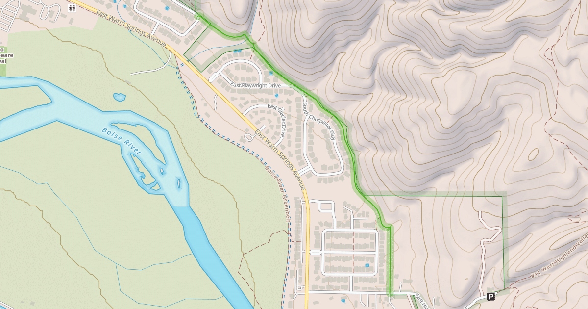 Map preview of River Heights Trail