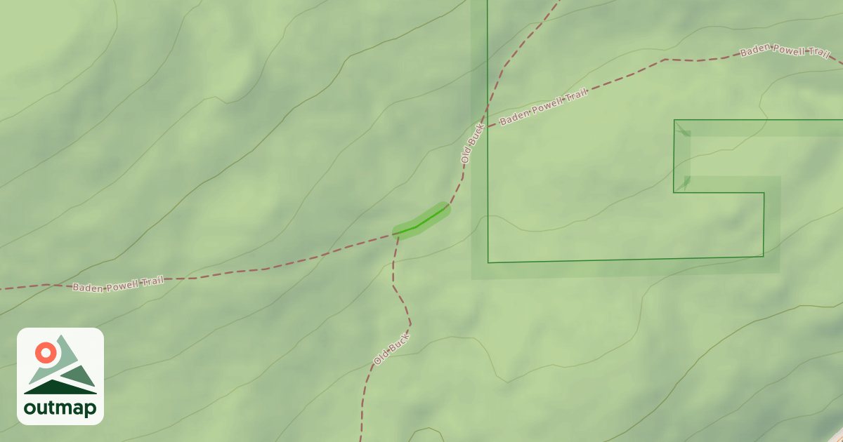 Map of Old Buck
