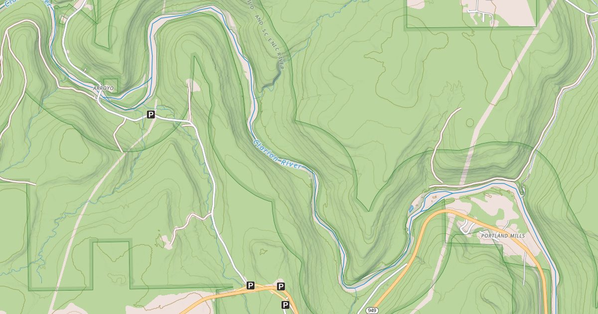 Map preview of USGS National Digital Trails de458bdc-abef-46d1-a86a-8300fb253a11