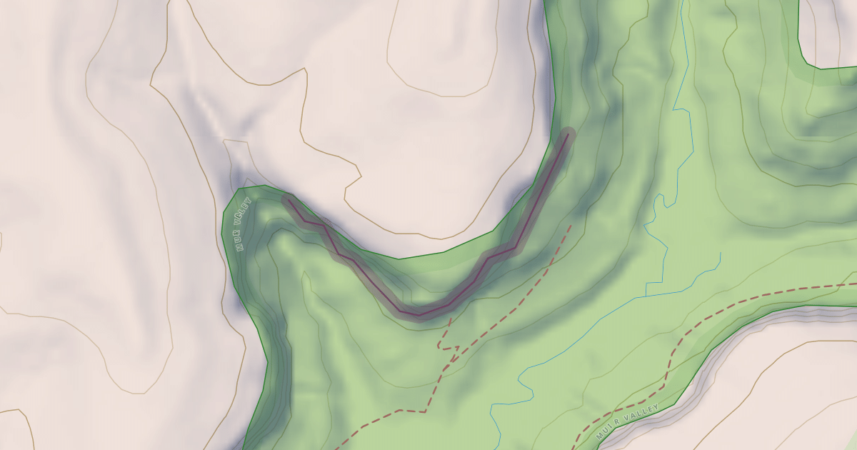 Map preview of Sunbeam Buttress