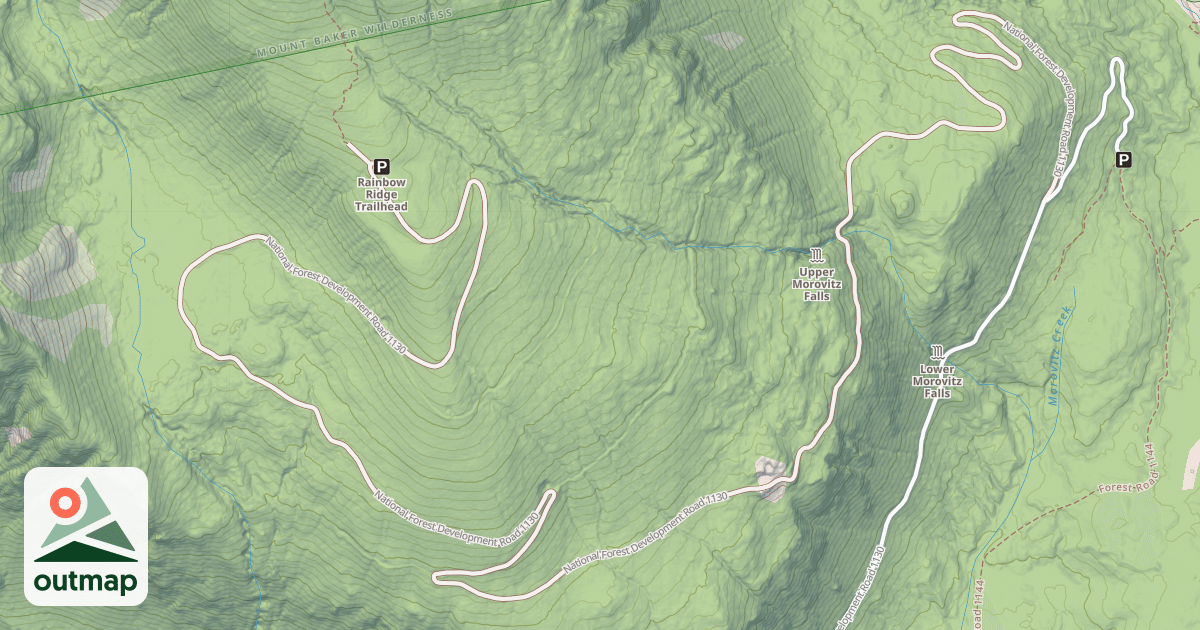 Map of MARTEN LAKE