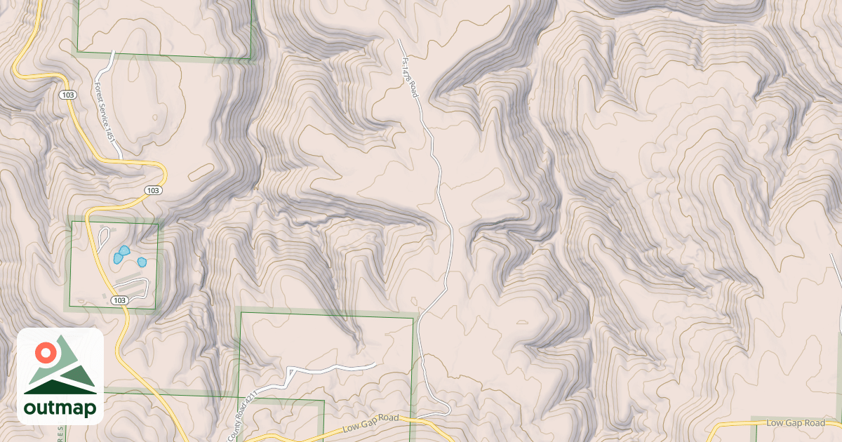 Map of KIRBY RIDGE