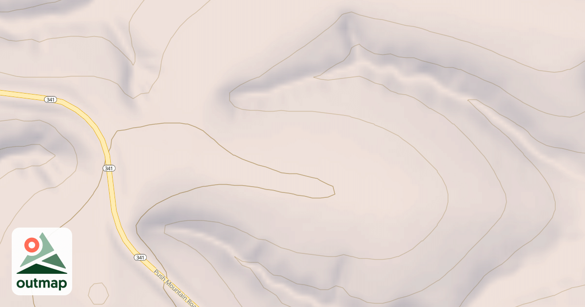 Map of USFS National Forest System Roads {DAEA1BBB-4946-4C0F-98D0-CF150133739F}