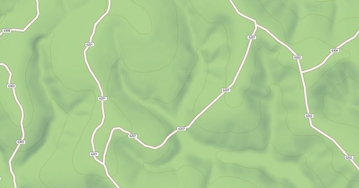 Map preview of USFS Motor Vehicle Use Map Trails 19133