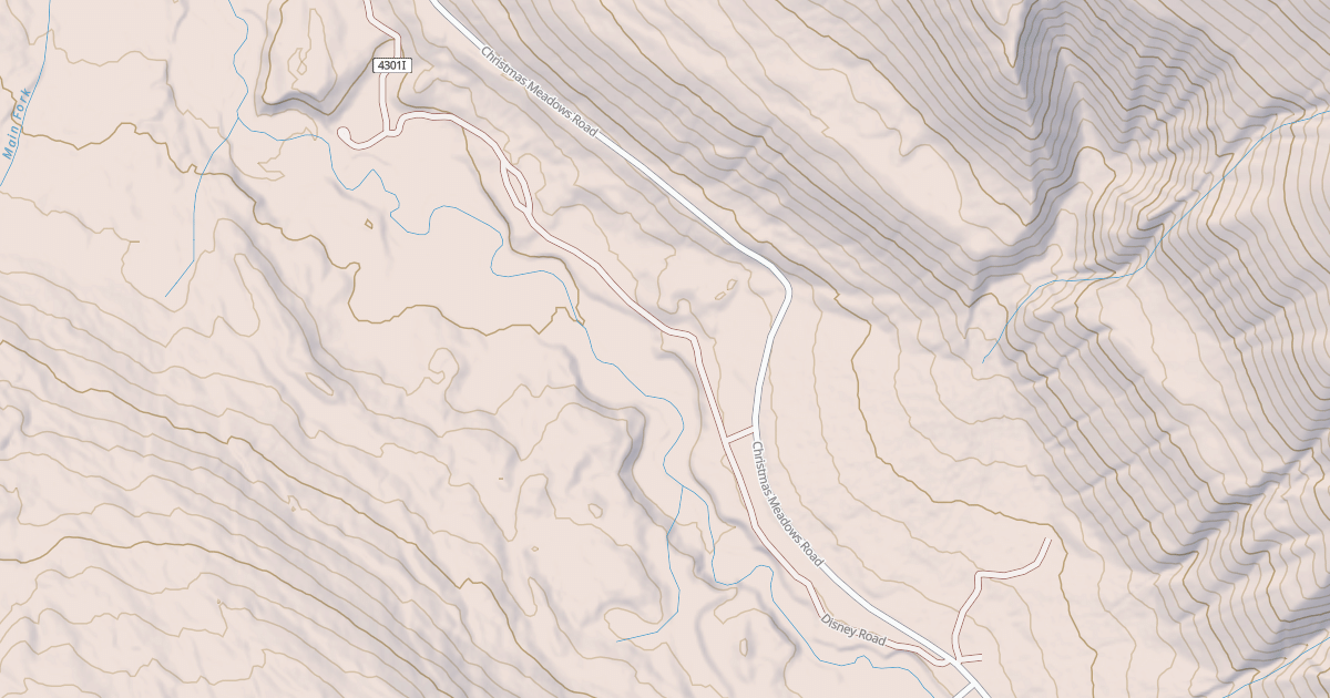 Map preview of DISNEY ROAD
