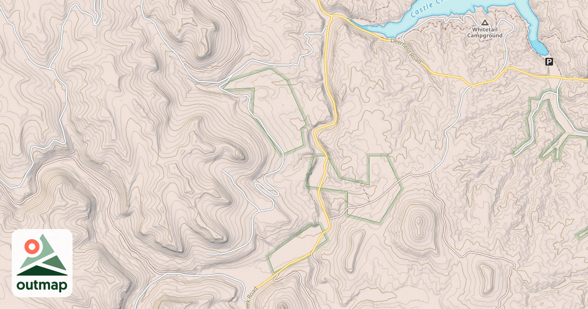 Map of DITCH CREEK