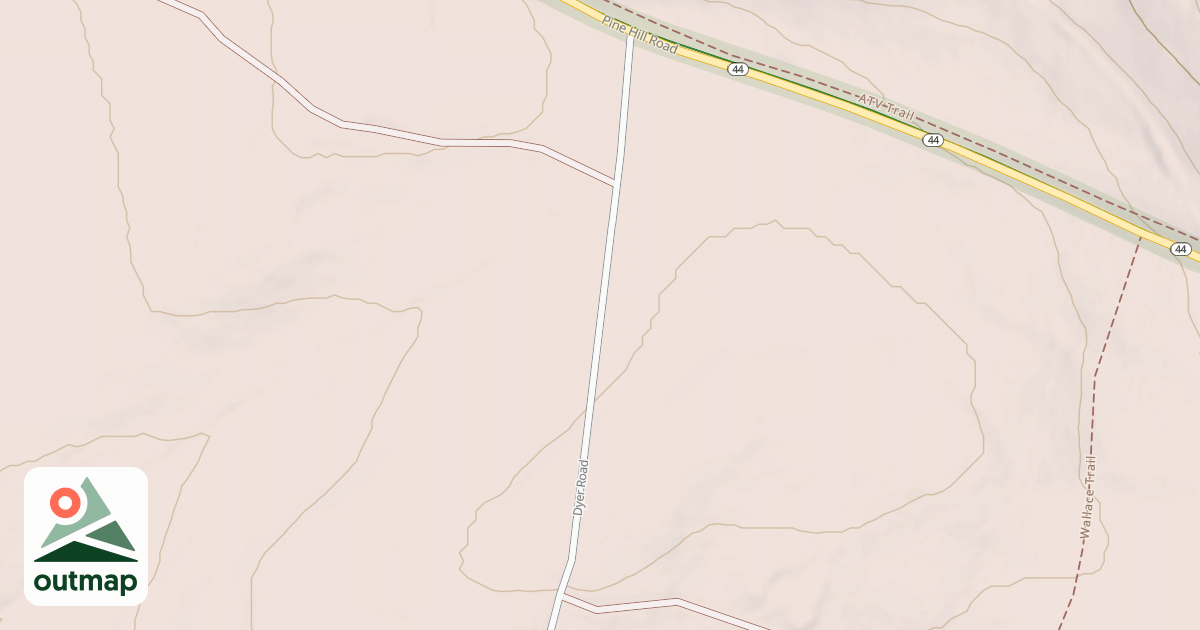 Map of Susquehannock State Forest Snowmobile Trails