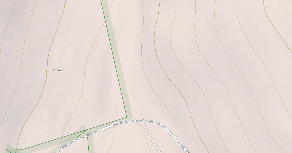 Map preview of OLIVER SPUR