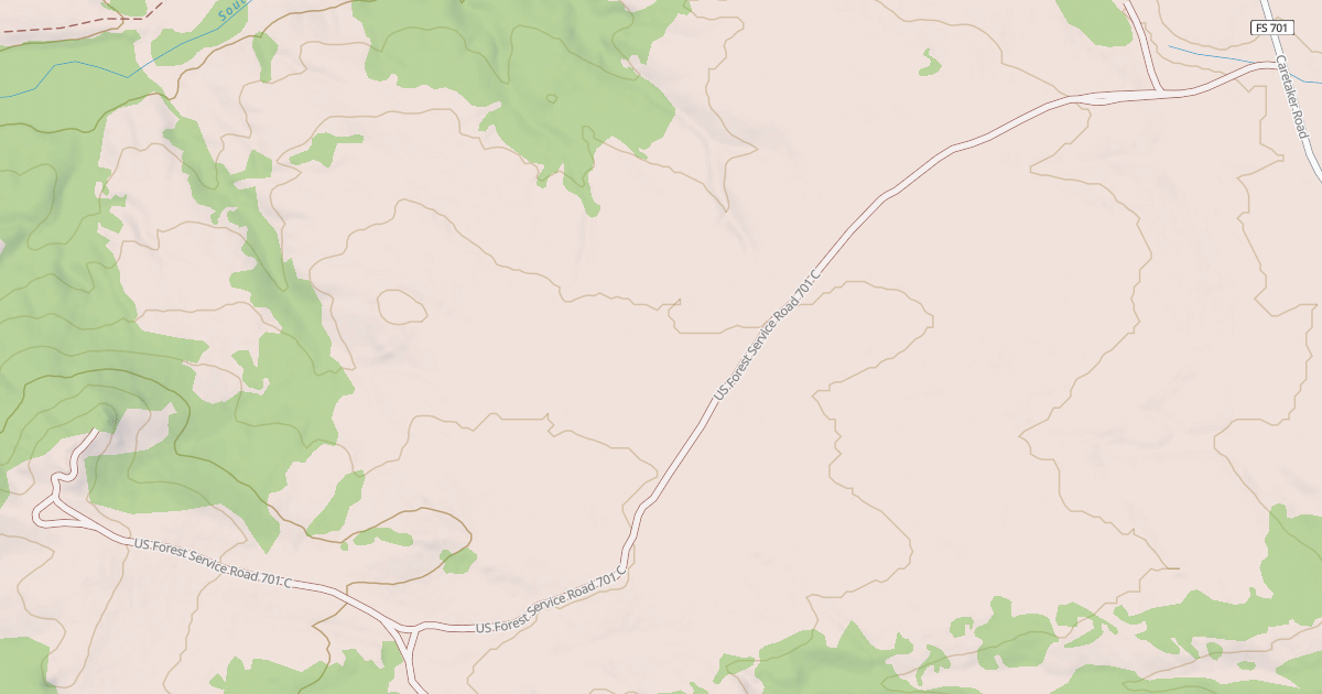 Map preview of BISBEE HILL RD