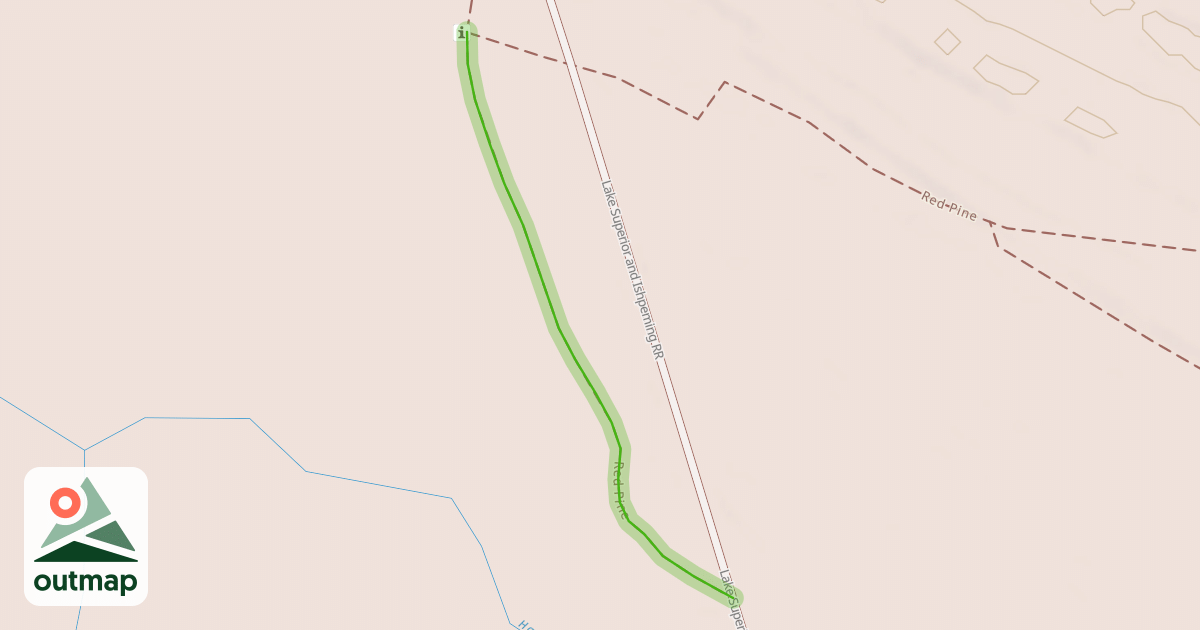 Map of Red Pine
