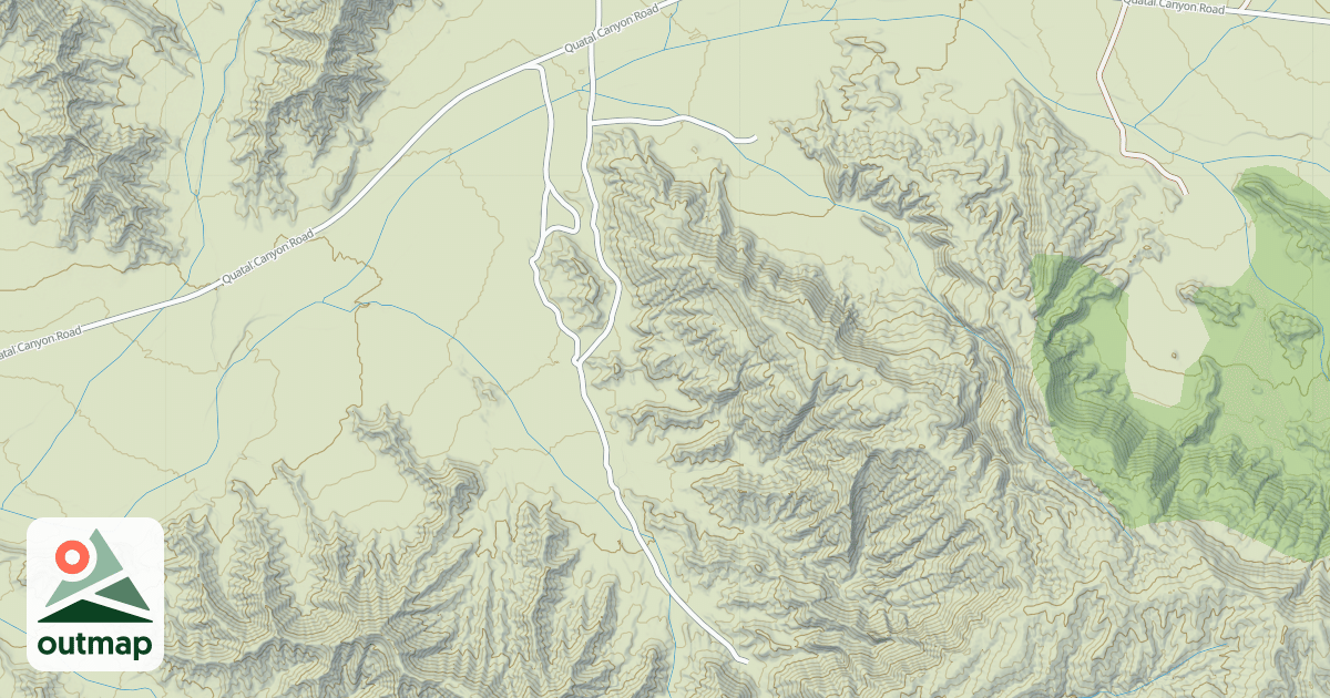 Map of MUD SPRING OHV