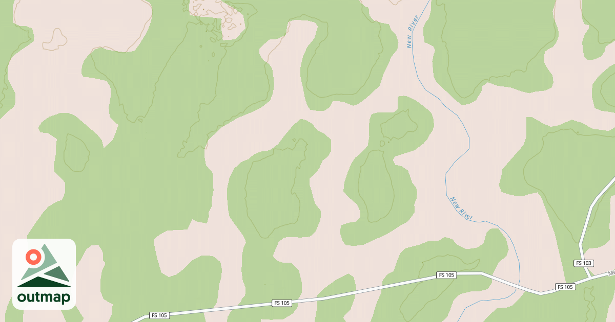 Map of USFS National Forest System Roads {8881C0E2-F2CA-492B-8DD2-ED1C13BFA0A1}