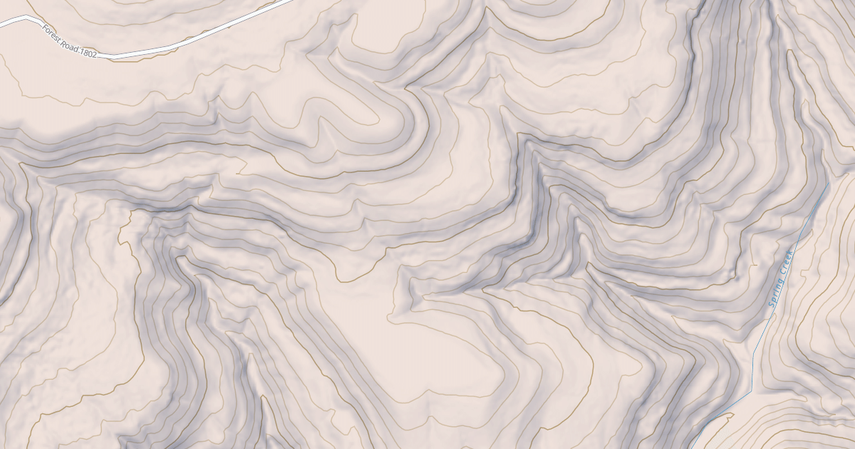 Map preview of USFS National Forest System Roads {284FA0BD-24E5-4731-8155-06876E463010}
