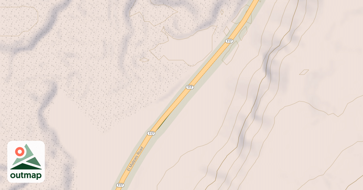 Map of Continental Divide National Scenic Trail