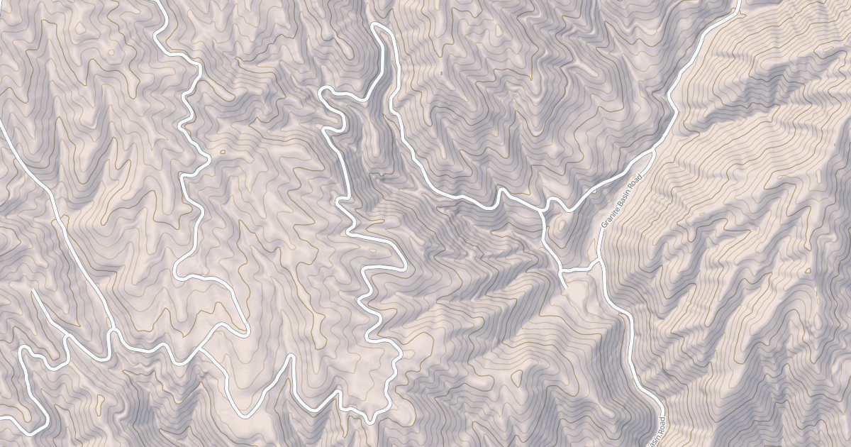 Map preview of COW CREEK SPUR