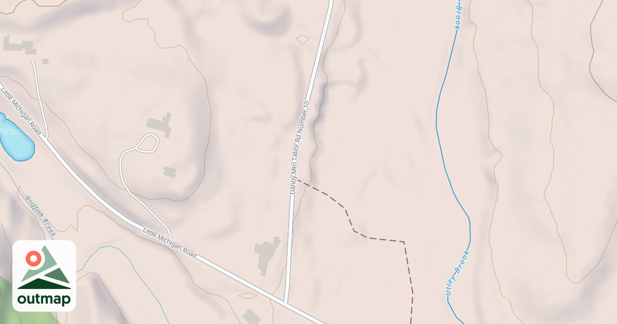 Map of DANBY