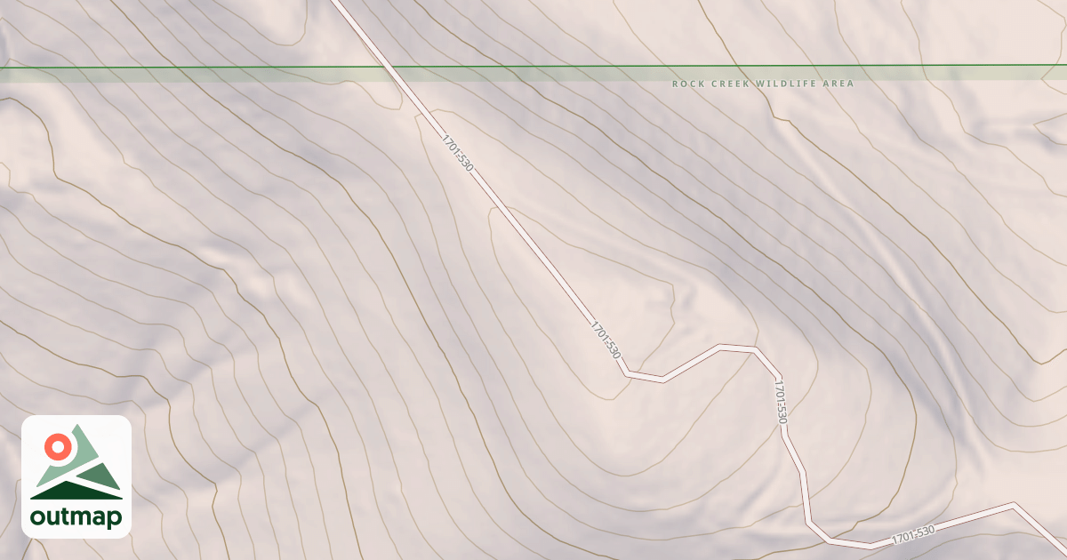 Map of BIG BALD