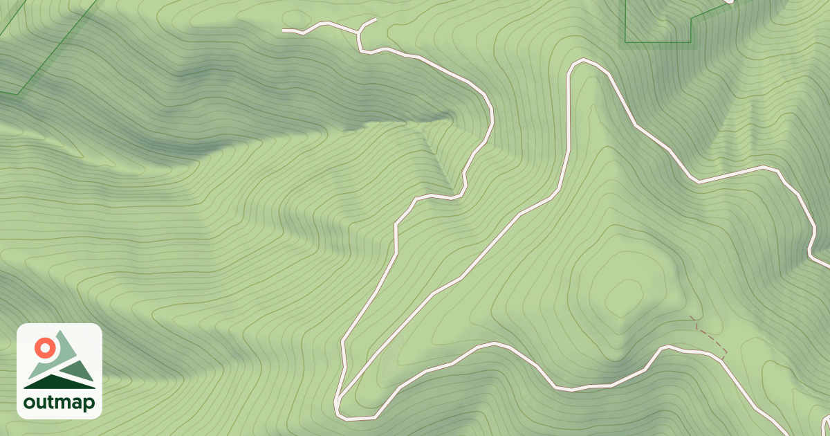 Map of Blue Sky Ohv