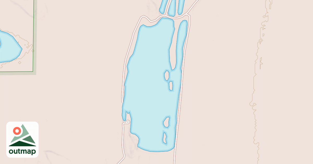 Map of HAY LAKE SPUR E