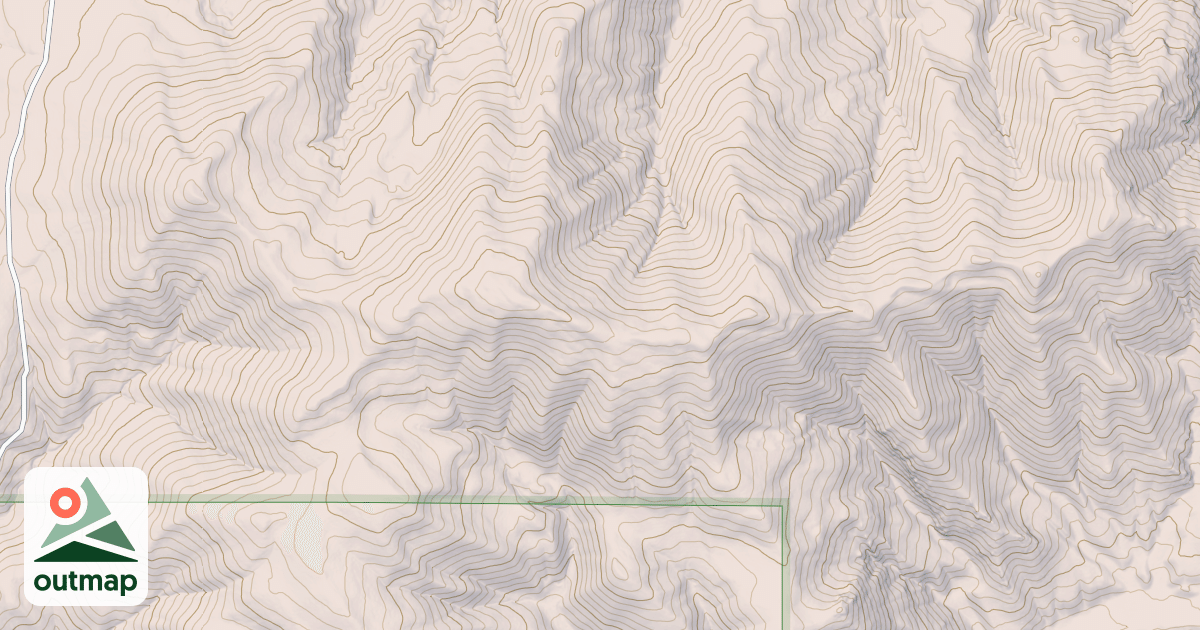 Map of USFS Motor Vehicle Use Map Trails 816