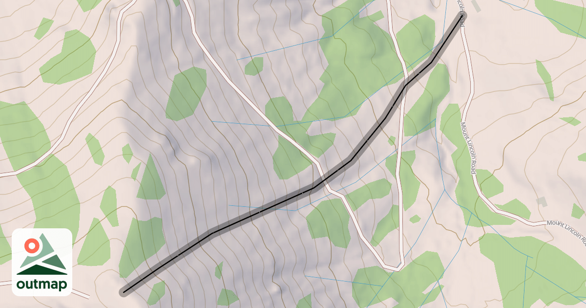 Map of East Face