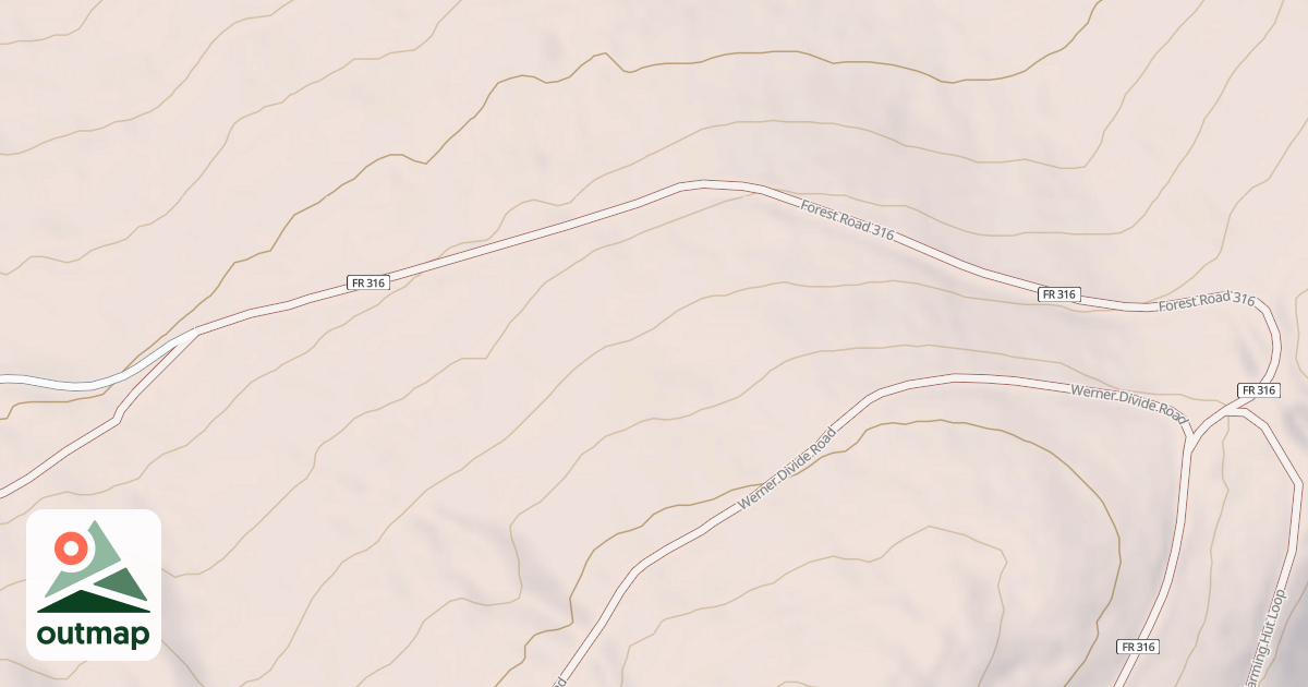 Map of BIG CREEK CANYON CREEK