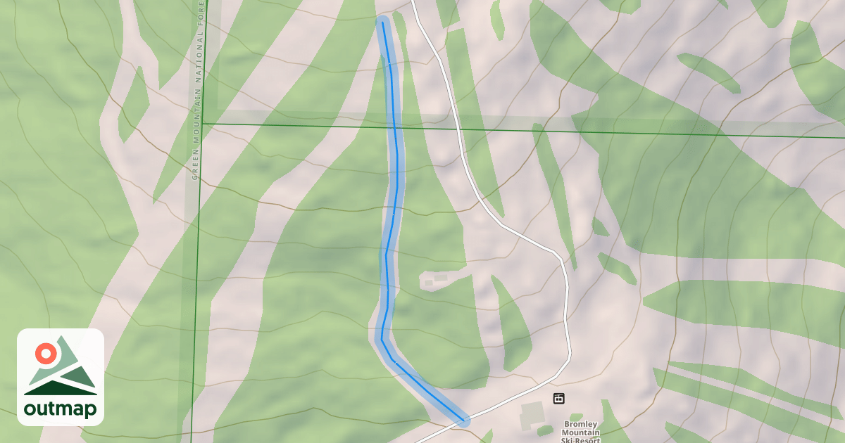 Map of Upper Boulevard