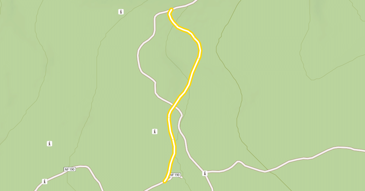 Map preview of Ponderosa
