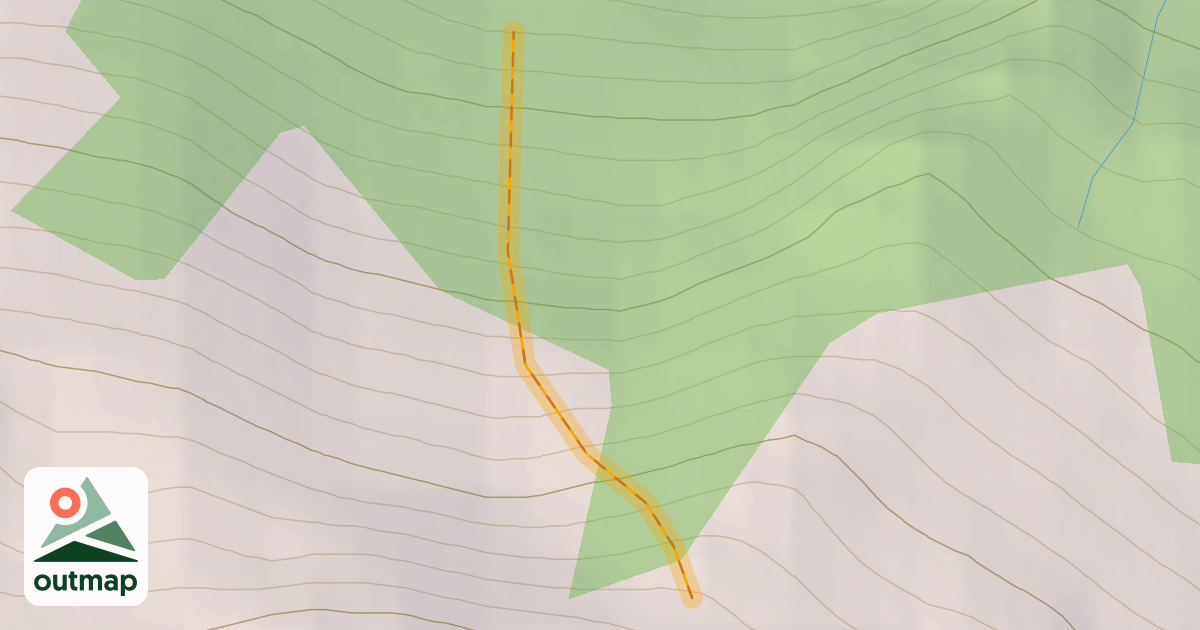 Map of Bonney Moraines