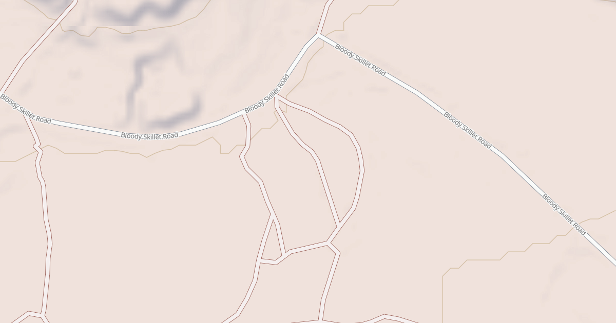 Map preview of Bloody Skillet ATV Trail