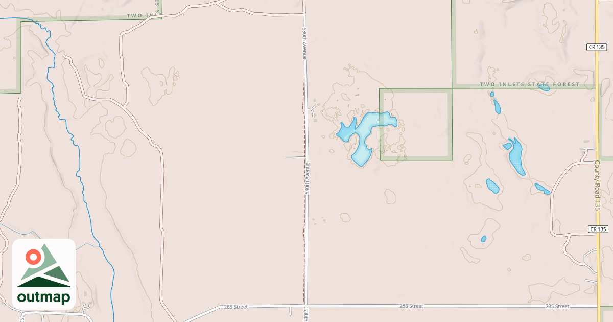 Map of Forest Riders Trails