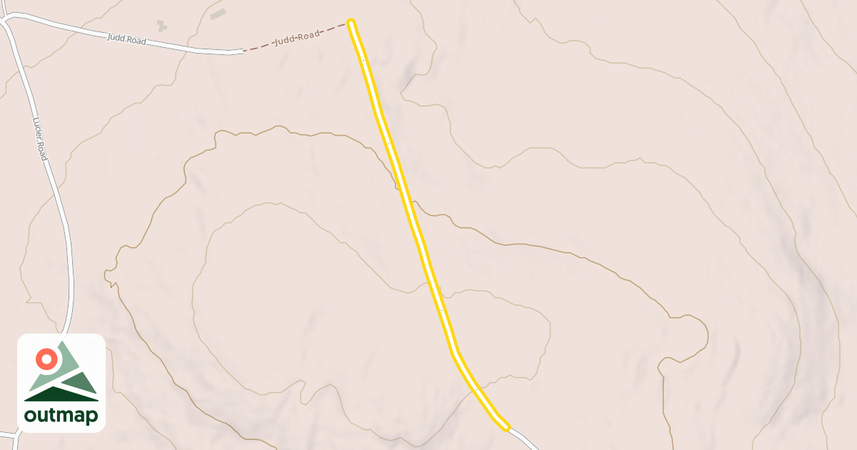 Map of Old Judd Road