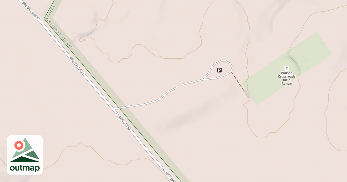 Map of PHILSON CROSSRD RIFLE R*