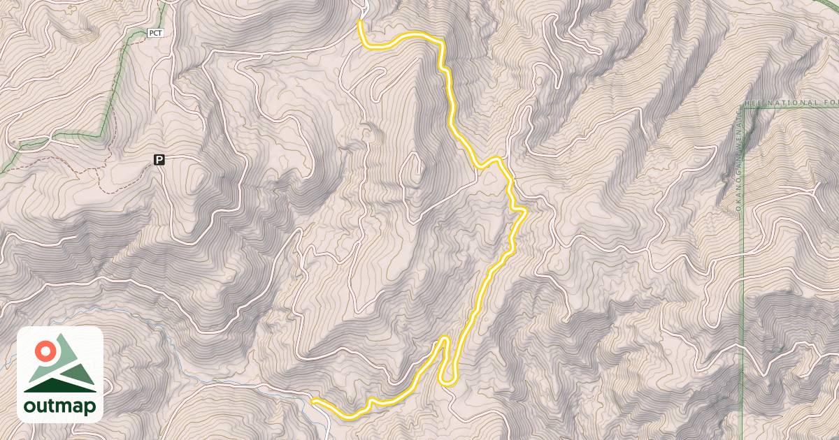 Map of Forest Road 41