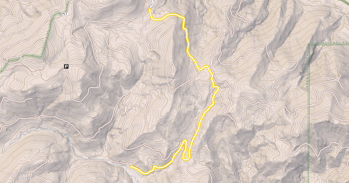 Map preview of Forest Road 41