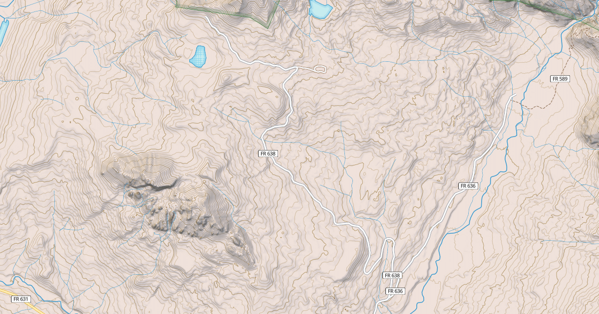 Map preview of PALISADE LAKE