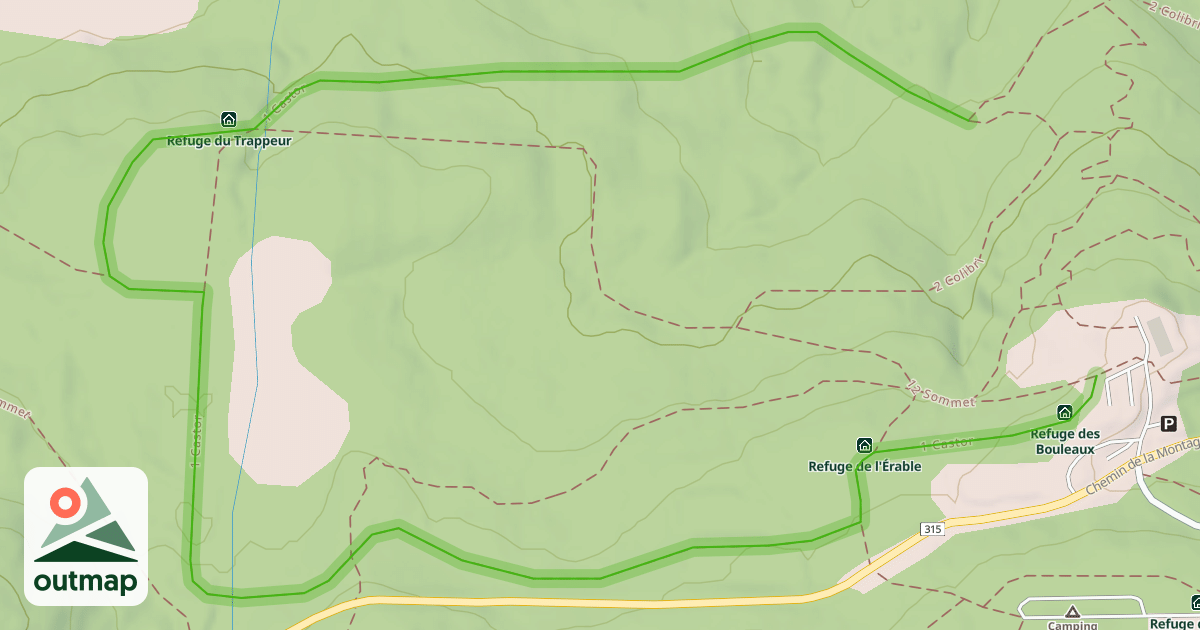 Map of 1 Castor